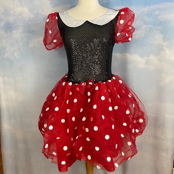 Disney Other - Disney Minnie Mouse Costume Adult Small